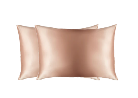 Rose Gold (Warm Pink) | 100% Mulberry Silk Pillowcase - Double