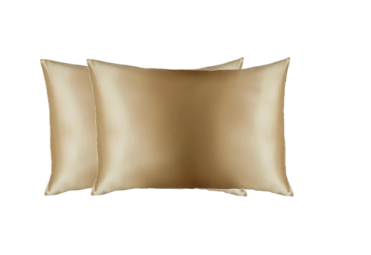 Gold & Gilded (Gold) | 100% Mulberry Silk Pillowcase - Double