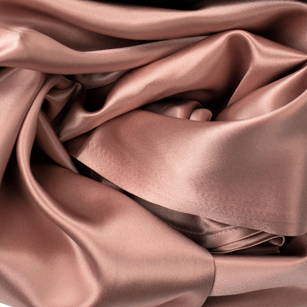 Rose Gold (Warm Pink) | 100% Mulberry Silk Pillowcase - Double