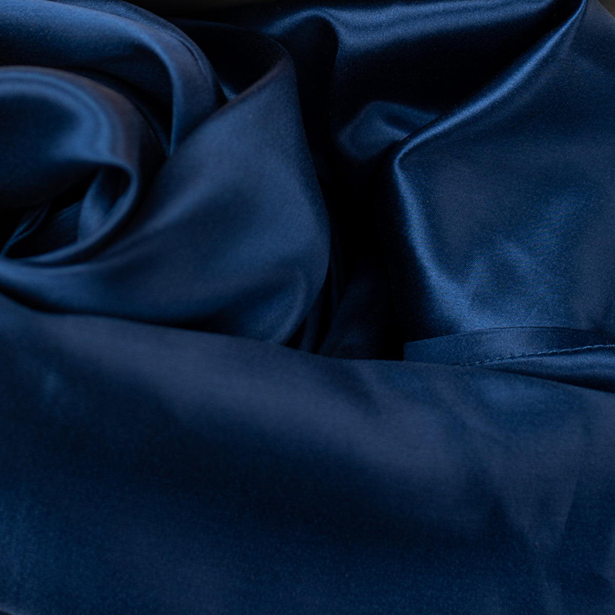 Royal Sapphire (Blue)| 100% Mulberry Silk Pillowcase - Double