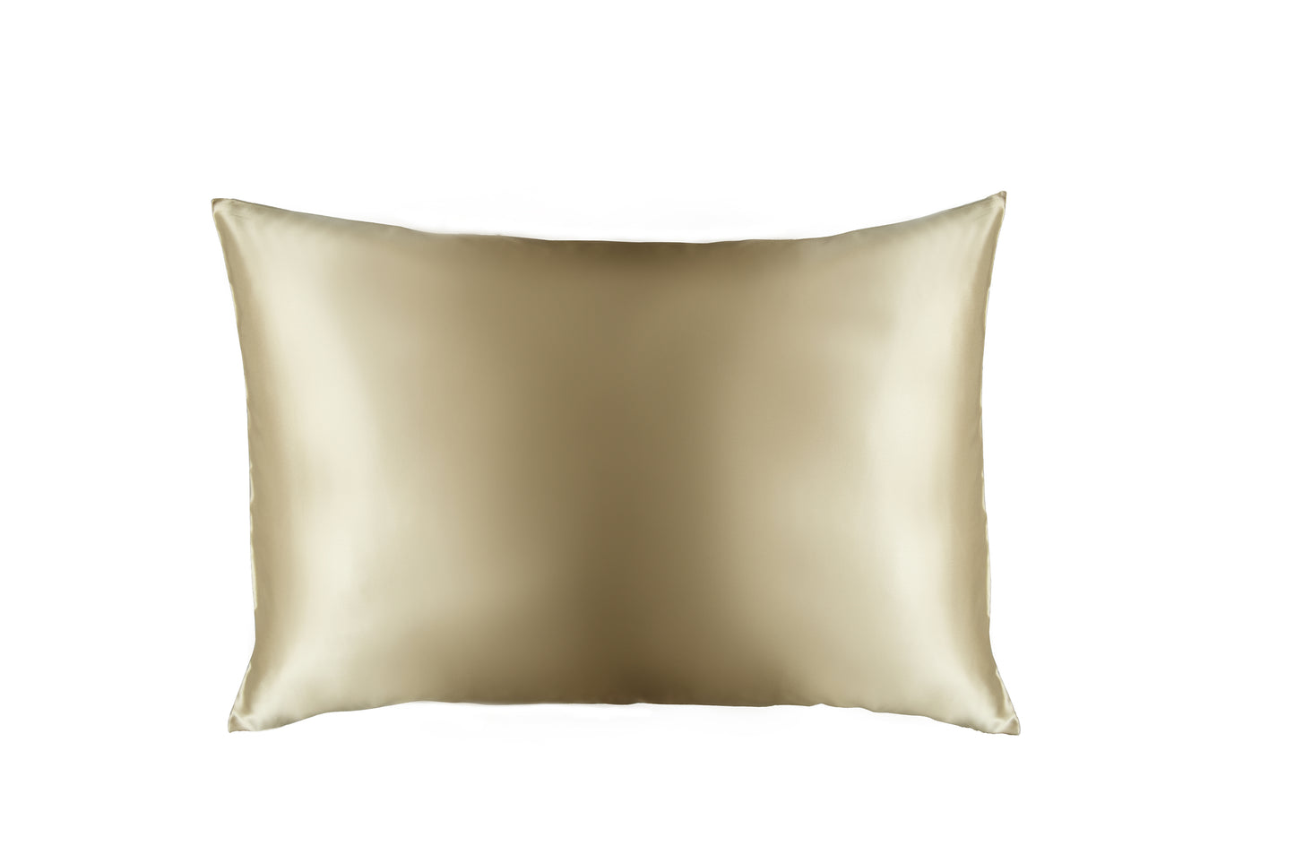 Champagne Flute (Tan) | 100% Mulberry Silk Pillowcase - Double