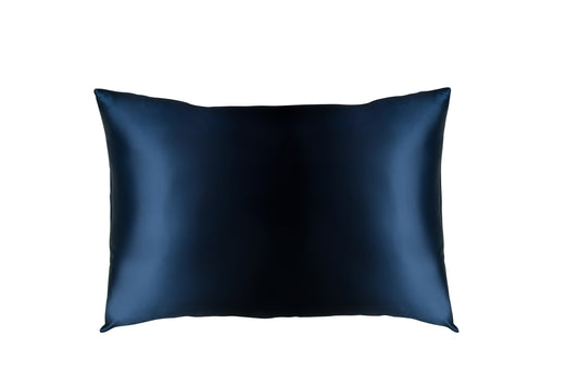 Royal Sapphire (Blue)| 100% Mulberry Silk Pillowcase - Double